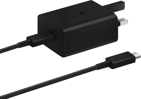Samsung Galaxy Official 45W Travel Adapter, Super-Fast Charging (UK Plug with USB Type-C Cable), Black - Image 5