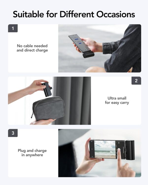 VRURC Mini Portable Charger 5000mAh USB C Power Bank PD 20W Fast Charging, Compact Battery Pack Compatible with Samsung Galaxy S22/S20/S10/S9/S8/Note 20/10/9/8,Google Pixel,LG - Image 10