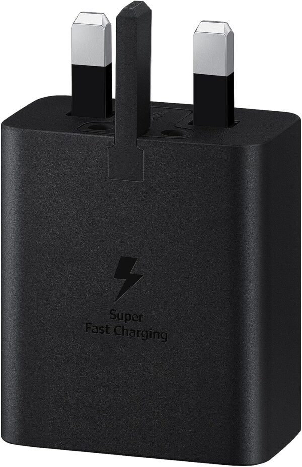 Samsung Galaxy Official 45W Travel Adapter, Super-Fast Charging (UK Plug with USB Type-C Cable), Black - Image 3