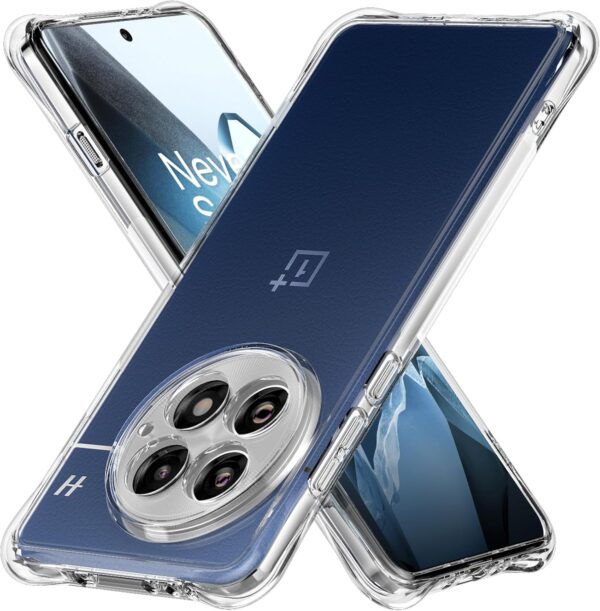 Foluu OnePlus 13 Case Clear Slim TPU Silicone Anti-Scratch Protective Cover with Reinforced Corners for OnePlus 13 5G 2024 - Image 9