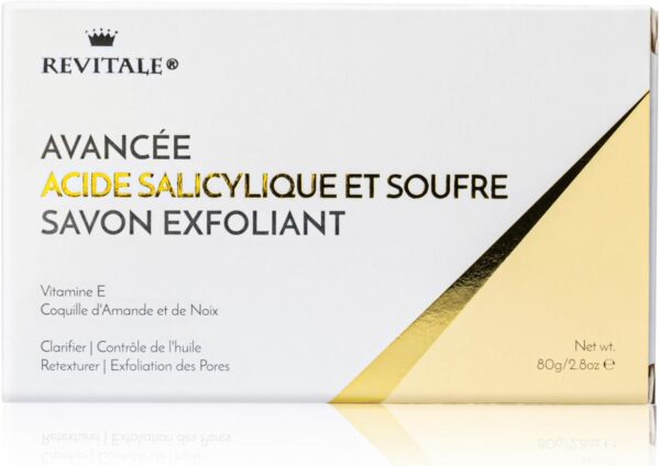 Revitale Advanced Salicylic Acid & Sulphur Scrub Treatment Soap - Image 10