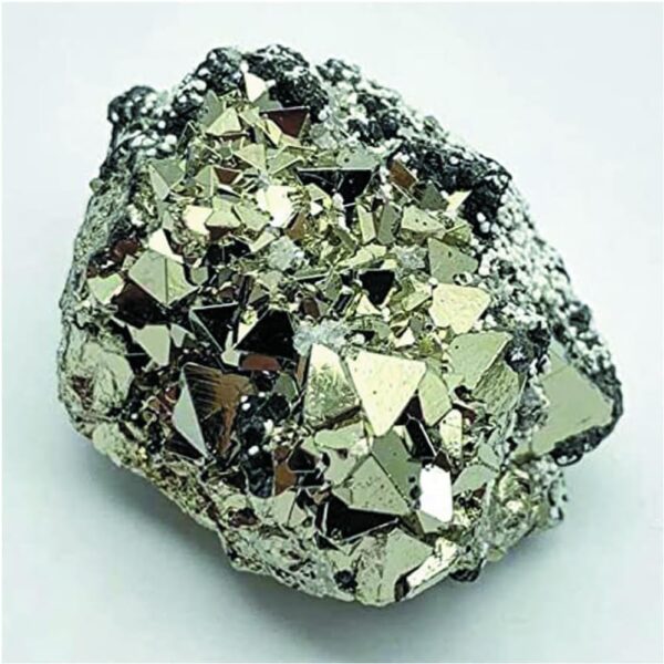 Pyrite Crystal Stone Cluster Samples - High Energy Natural Iron Pyrite Stone - Image 2