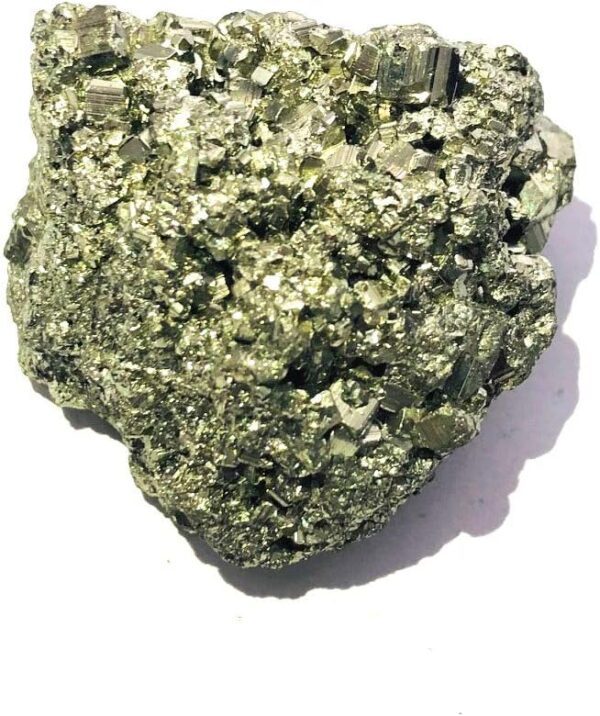 Crystal Miracle Golden Pyrite 49 Grams Gemstone Rock Crystal Healing Reiki Feng Shui Gift Psychic Energy Peace Wellness Handcrafted Vaastu - Image 5