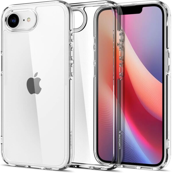 Spigen Ultra Hybrid designed for iPhone 16e case cover (2025) - Crystal Clear - Image 2