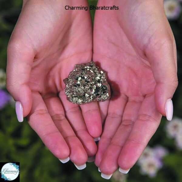 Pyrite Crystal Stone Cluster Samples - High Energy Natural Iron Pyrite Stone - Image 3