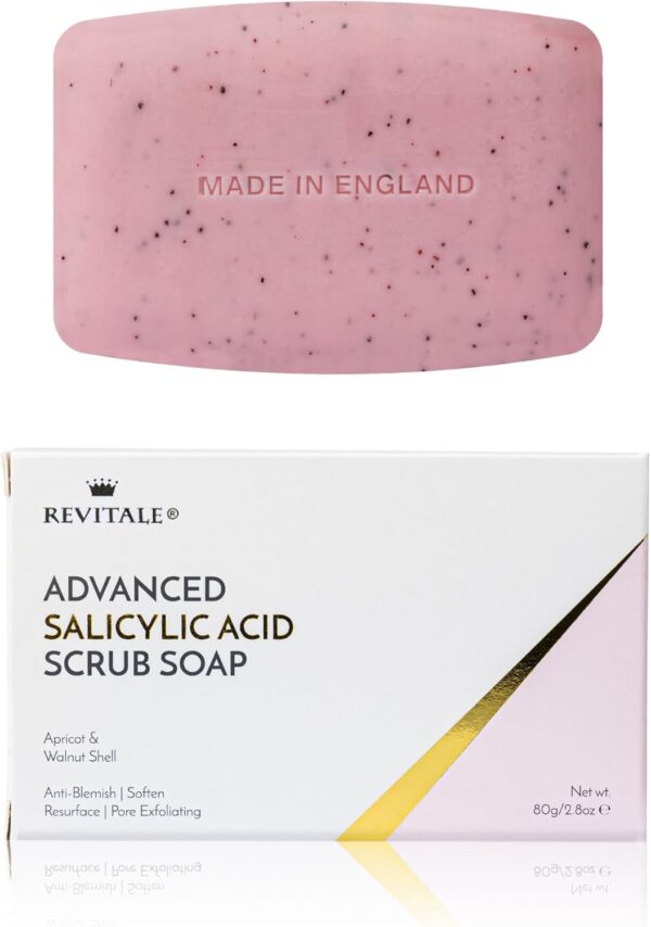 Revitale Salicylic Acid Scrub Soap, Pore Exfoliating, Softening Skin, Anti-Blemish - Image 2