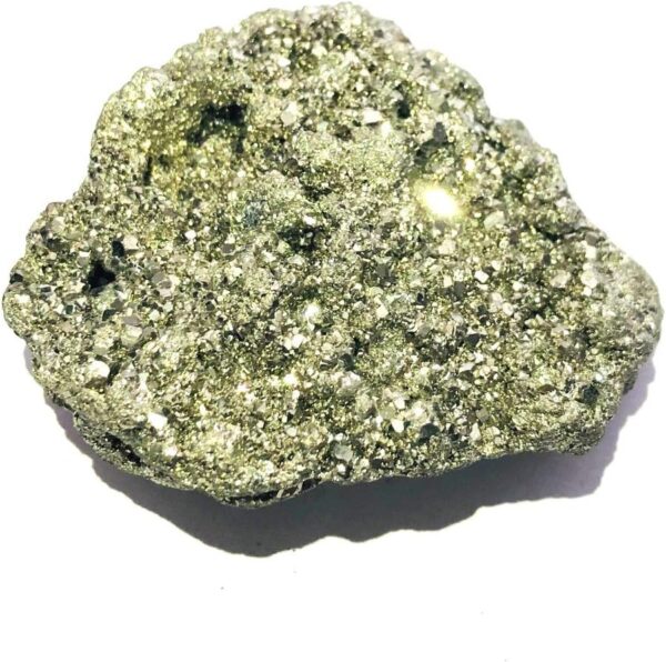 CrystalMiracle Golden Pyrite 120 Grams Gemstone Rock Crystal Healing Reiki Feng Shui Gift Psychic Energy Peace Wellness Handcrafted Vaastu - Image 3