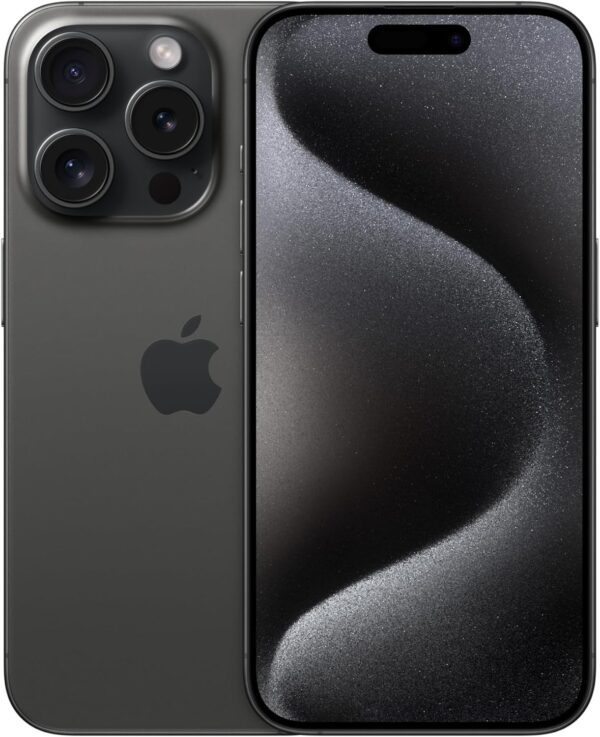 Apple iPhone 15 Pro (256 GB) - Black Titanium (Renewed) - Image 2