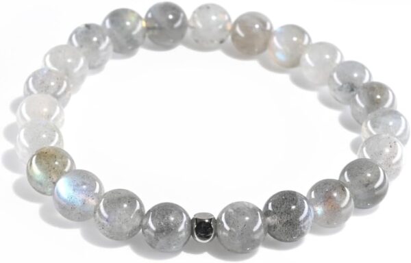 YUNA Natural Gemstones Healing Crystal Bracelets 8mm Energy Stone Unisex - Image 2