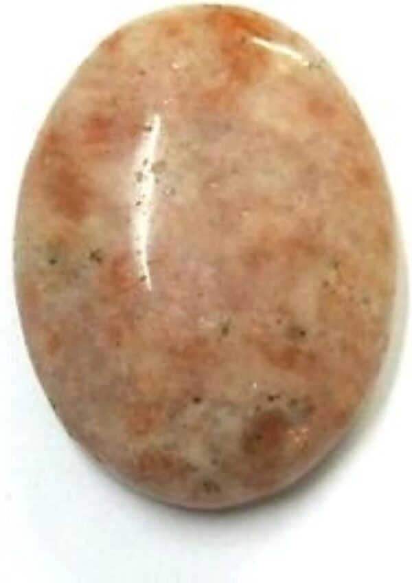 crystalmiracle Sunstone Worry Stone Reiki Thumb stone crystal healing positive energy men women gift feng shui meditation Gemstone Peace Wellness - Image 3