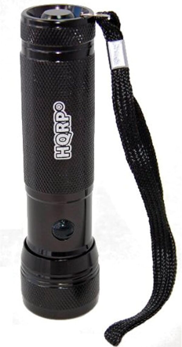 HQRP 12 LED 365 nm UV Flashlight Black light for Minerals Inspection Identification, Ultraviolet Gemstone Detection + HQRP UV Meter - Image 10