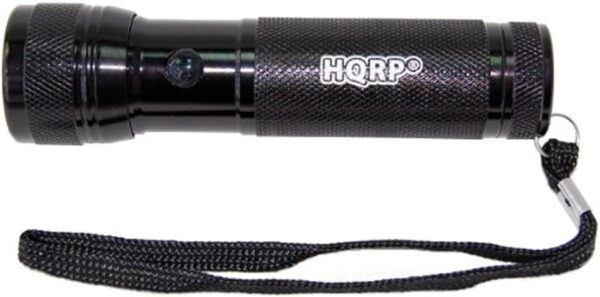 HQRP 12 LED 365 nm UV Flashlight Black light for Minerals Inspection Identification, Ultraviolet Gemstone Detection + HQRP UV Meter - Image 9