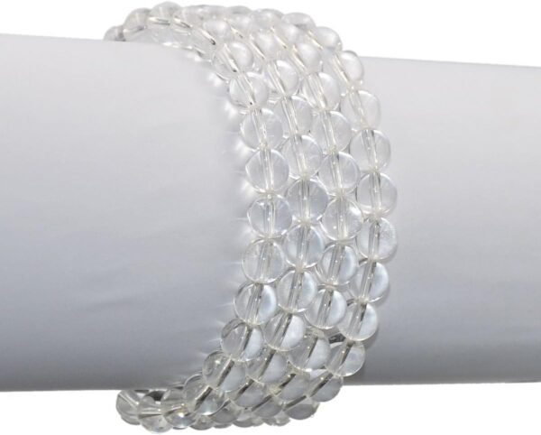 AD Beads Natural Gemstone Round Beads Stretch Bracelet Healing Reiki 8mm - Image 3