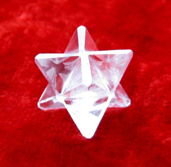 CRYSTALMIRACLE Crystal Miracle Excellent Clear Quartz Merkaba Star Crystal Healing Positive Energy Men Women Gift Gemstone Peace Reiki FENG Shui Meditation - Image 2