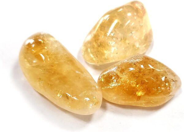 Boolavard Tumbled Stones Natural Gemstones Crystals Healing Stones Set of 3, Decorative Stones Spiritual Gifts - Image 2
