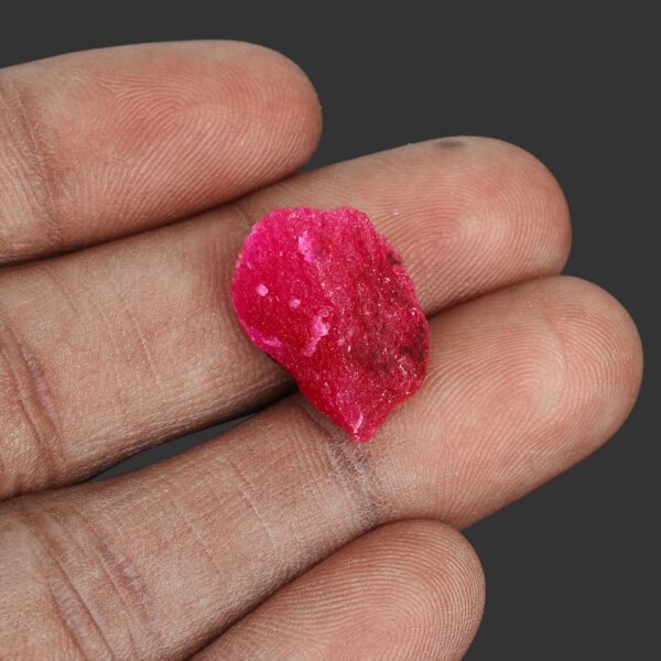 GEMHUB Gemstone Red Ruby 9.00 Carat Rough Stone Healing Crystal Stone Raw Uncut Ruby Gemstone Jewelry For Women And Mens - Image 6